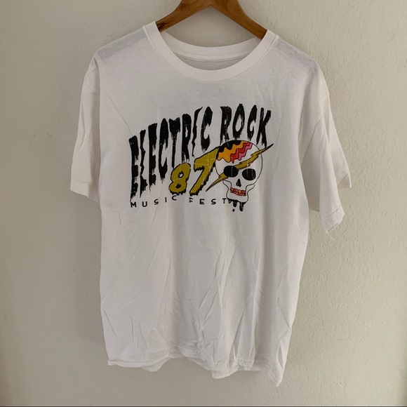 electric rock 1987 Other - Vintage 1987 Electric Rock Tee